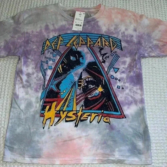 Def Leppard Hysteria Unisex Tshirt NWT - Picture 1 of 4